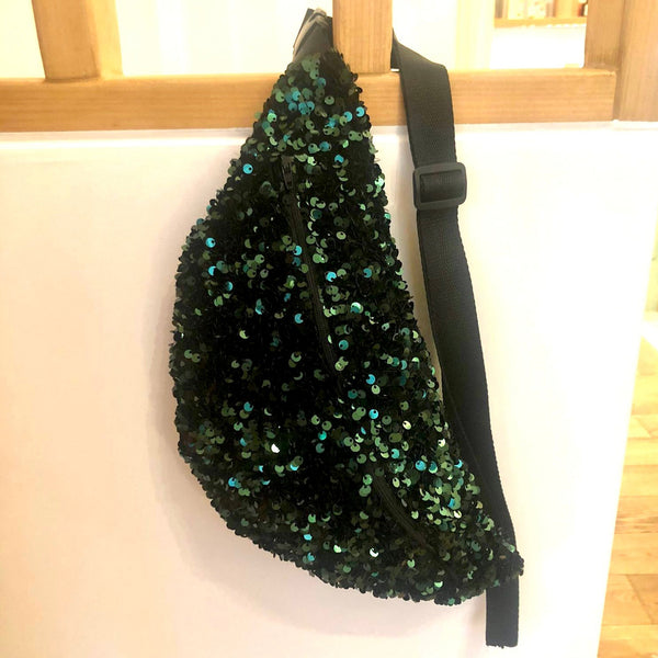 banane sequin vert
